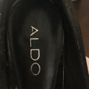 Aldo Shoes - Black ALDO pumps with lace overlay Aldo Shoes - Black ALDO pumps with lace overlay